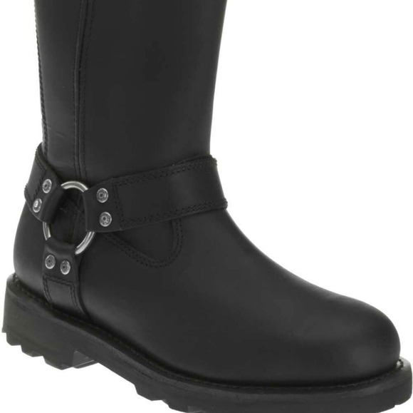 Harley-Davidson Other - Harley-Davidson Ransom bkack leather harness riding boots.